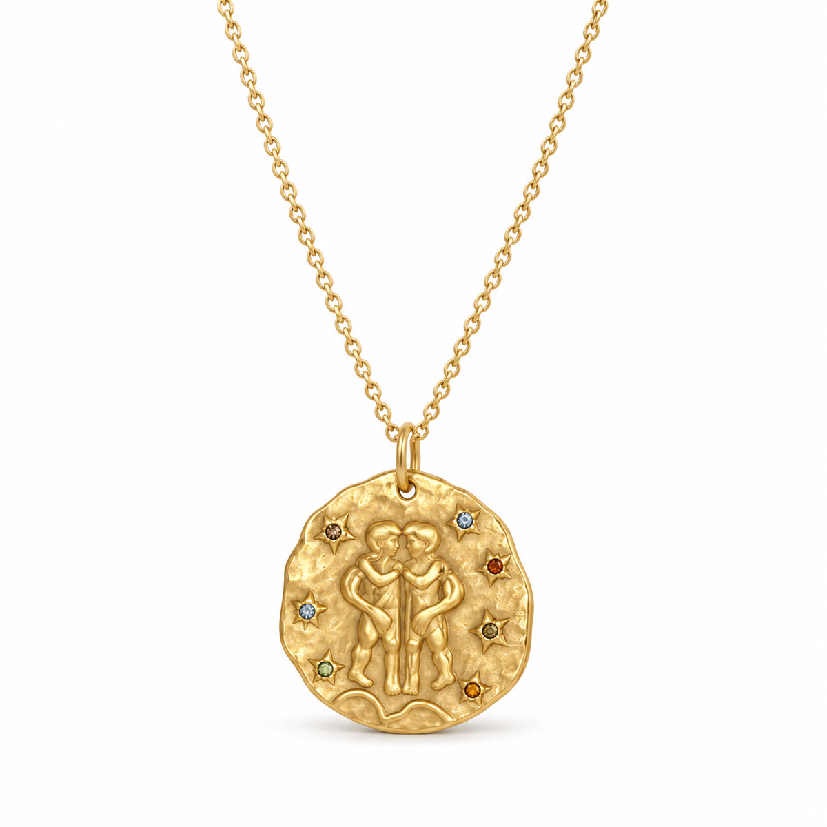 Celestia Zodiac Necklace - Gold / Gemini