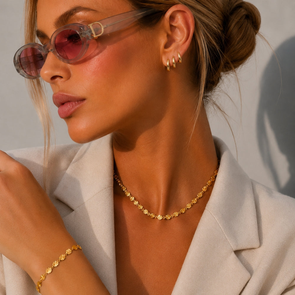 Sun Dream Halsketting - Goud