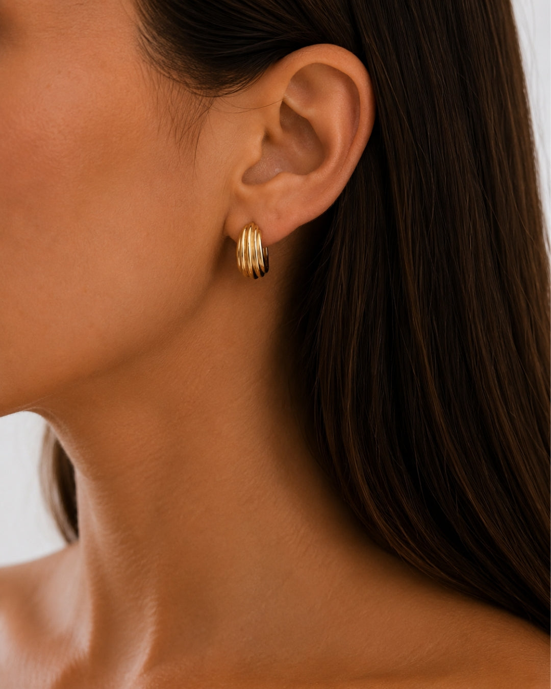 Delora Earrings - Gold