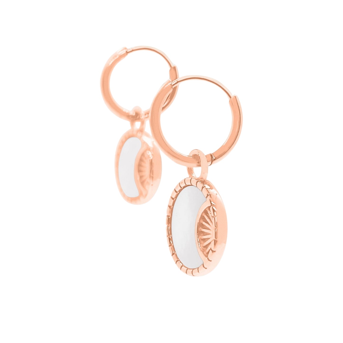 Eden Earrings - Rose Gold