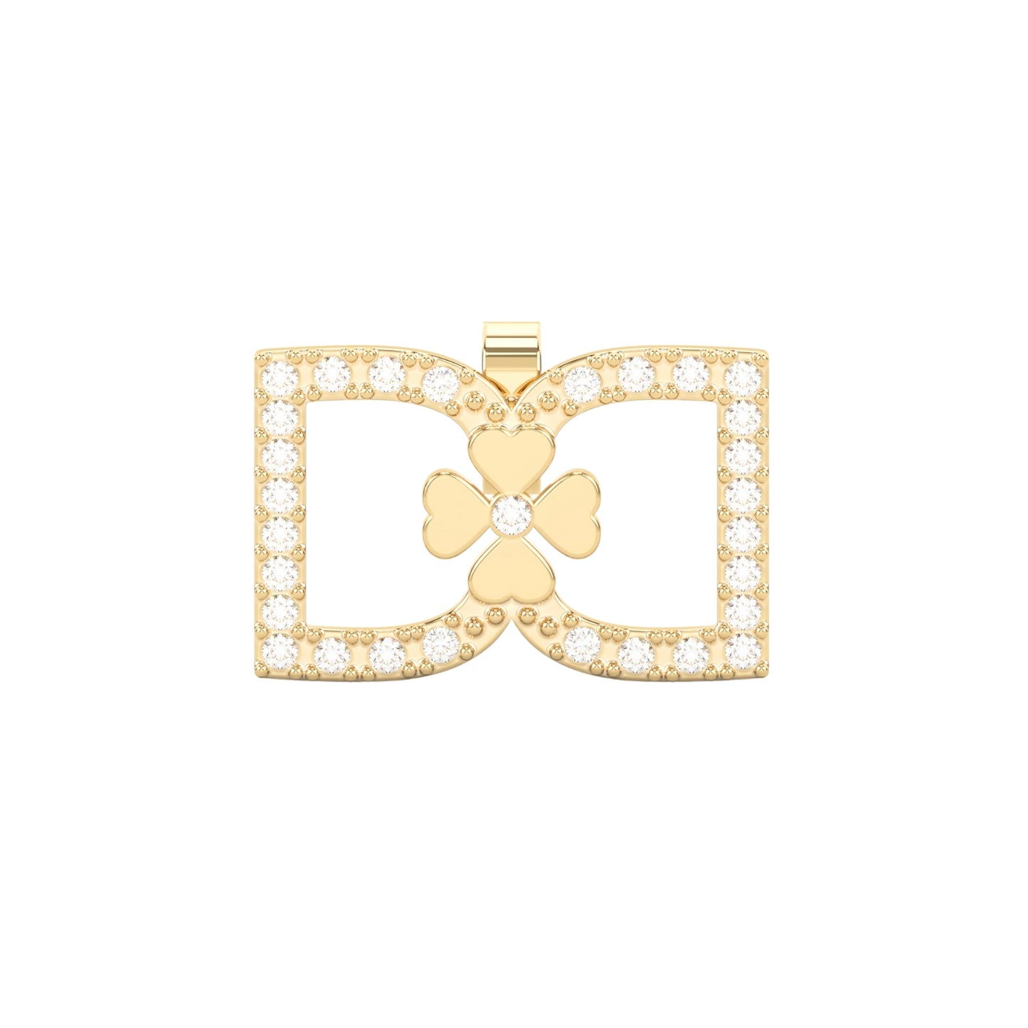 DD Ohrringe Diamanten - Gold