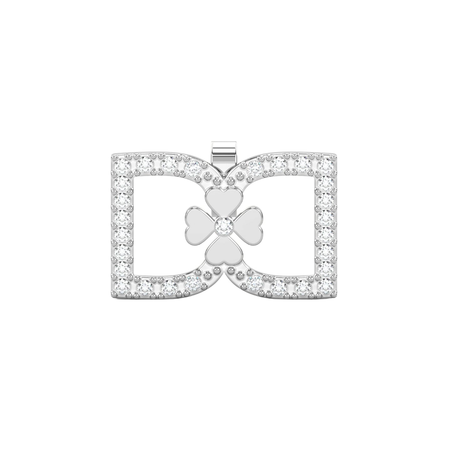 DD Ohrringe Diamanten - Silber