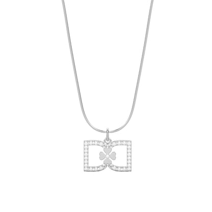 DD Ketting Diamanten - Zilver