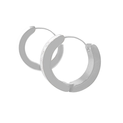 Classic Oorbellen - Zilver/Wit
