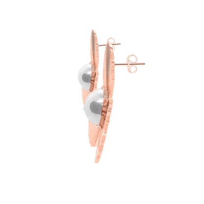 Ivy Earrings - Rose Gold
