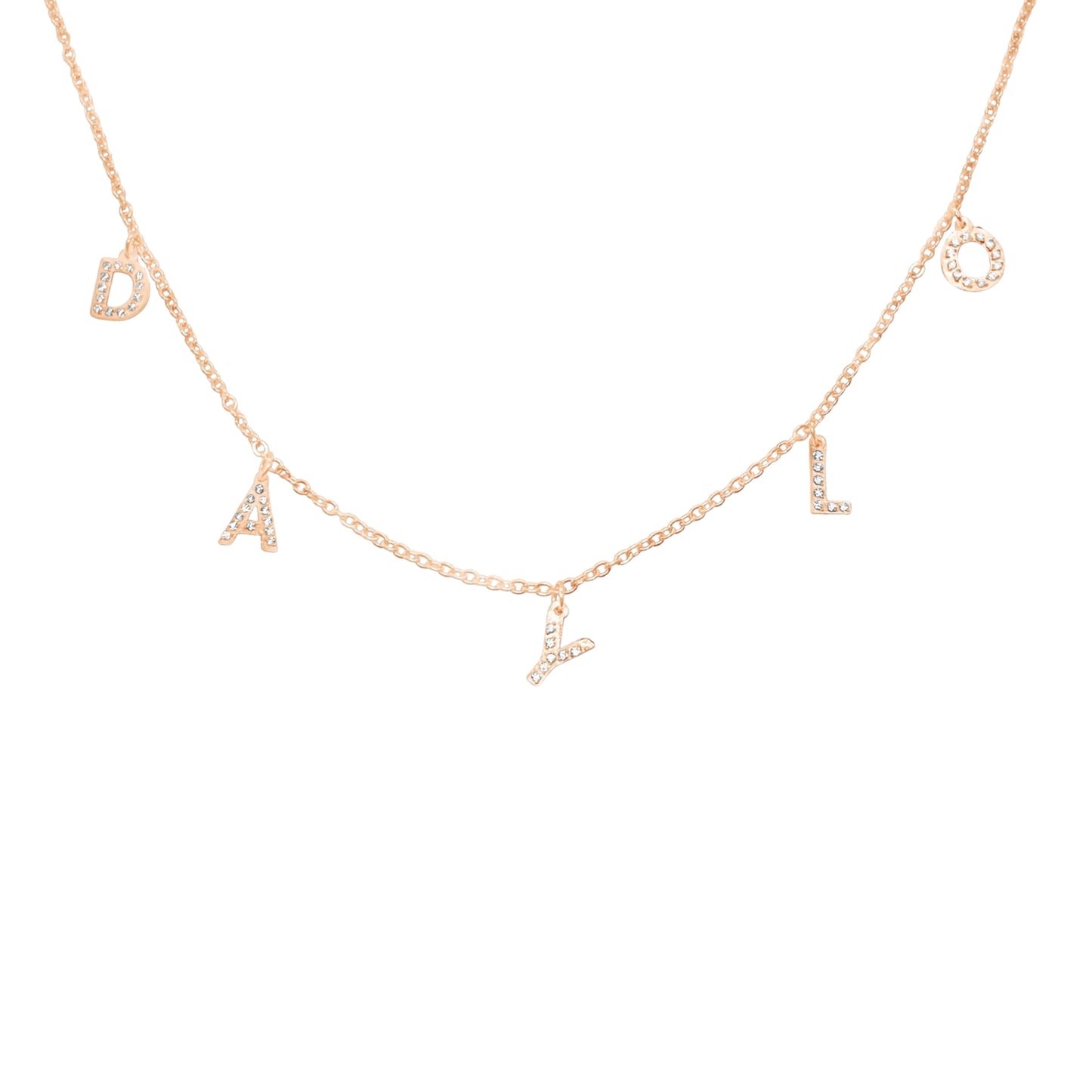 Diamond Necklace - Rose Gold