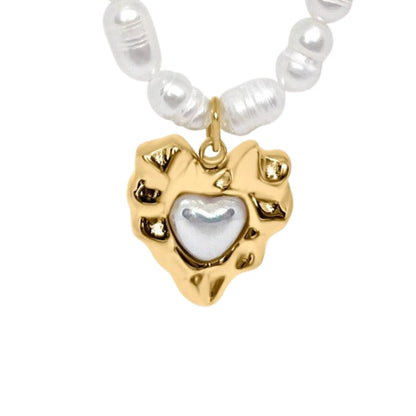 Lila Halskette - Gold