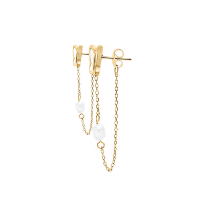 Iris Earrings - Gold