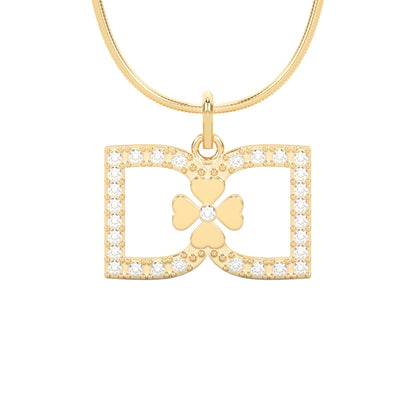 DD Ketting Diamanten - Goud