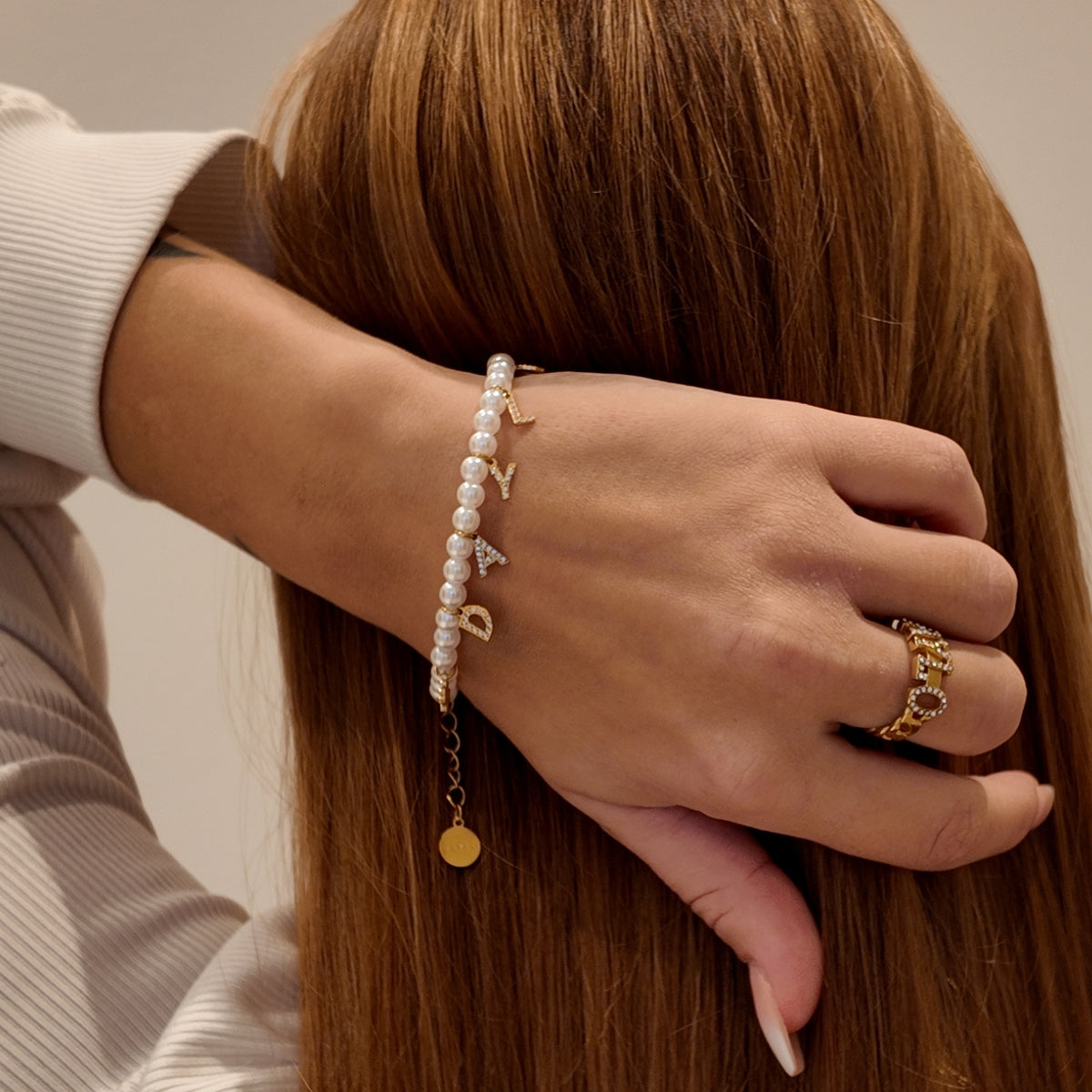 Pearl Bracelet - Gold