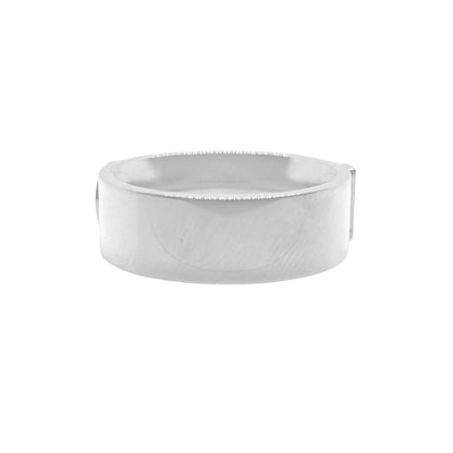 Signatur Diamantring - Silber