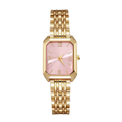 Aira Horloge - Goud / Roze