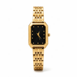 Amara Uhr - Gold / Schwarz