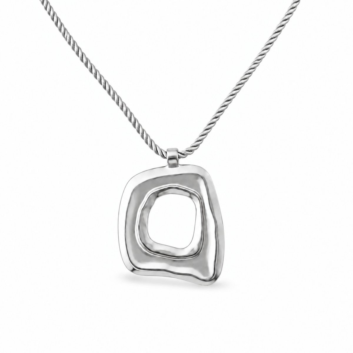 Vela Necklace - Silver