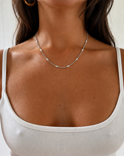Lina Necklace - Silver