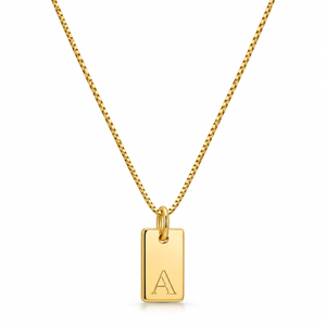 Flat Necklace - Gold