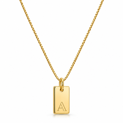 Flat Necklace - Gold