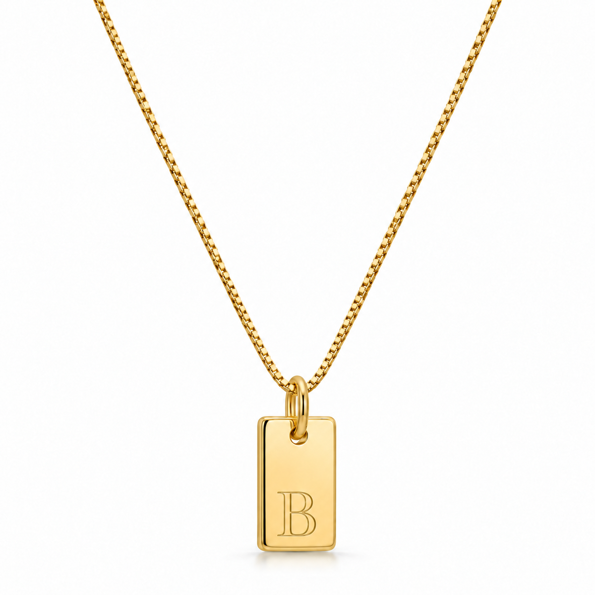 Flat Necklace - Gold