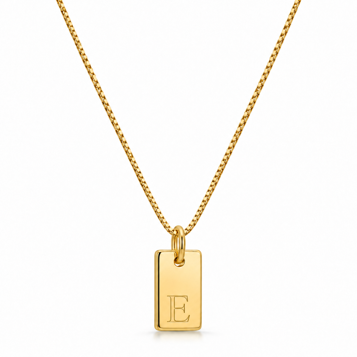 Flat Necklace - Gold