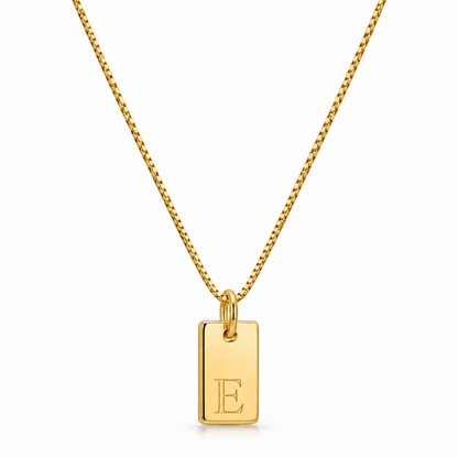 Flat Necklace - Gold
