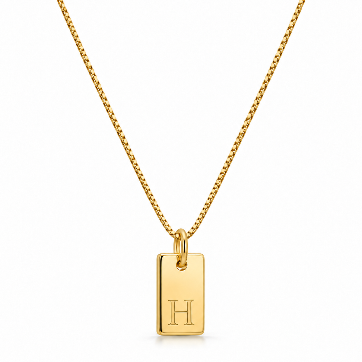 Flat Necklace - Gold