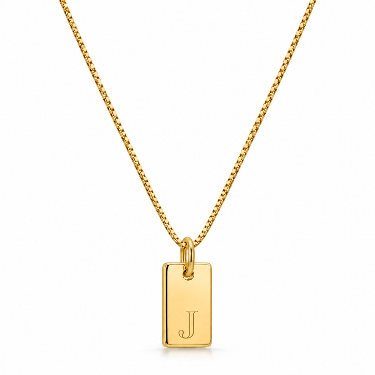 Flat Necklace - Gold
