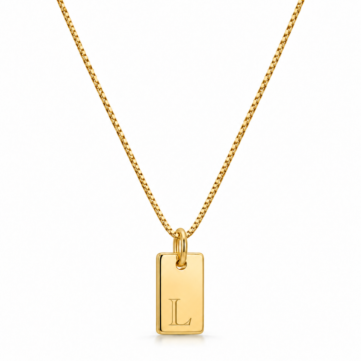 Flat Necklace - Gold