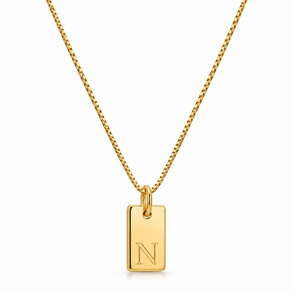 Flat Necklace - Gold