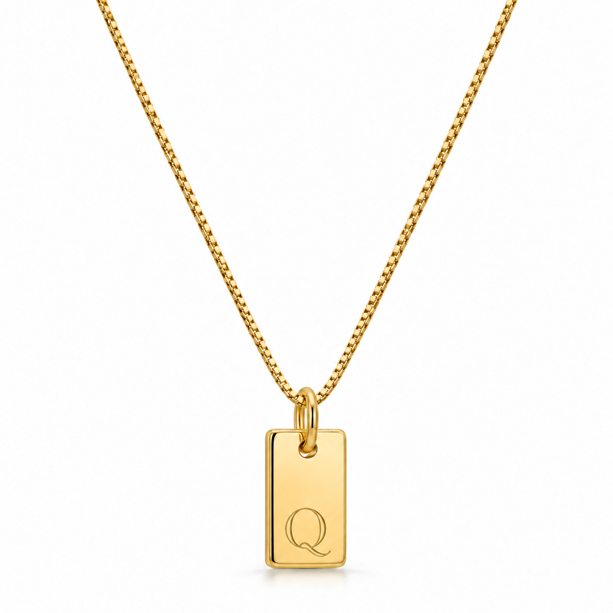 Flat Necklace - Gold