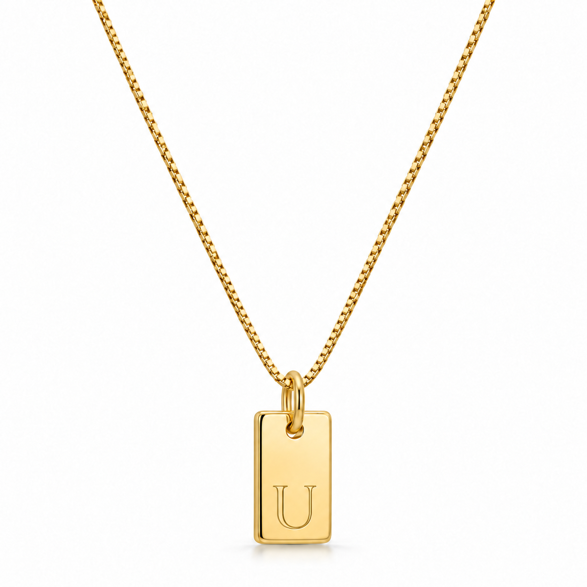 Flat Necklace - Gold