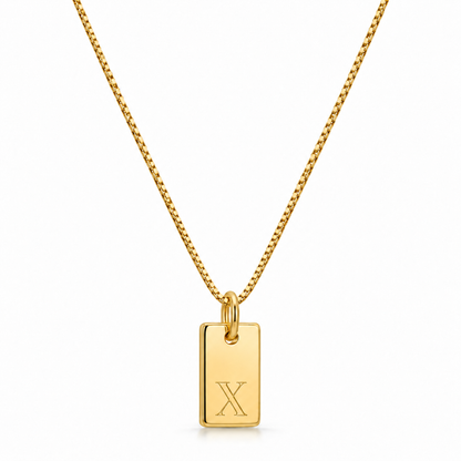 Flat Necklace - Gold