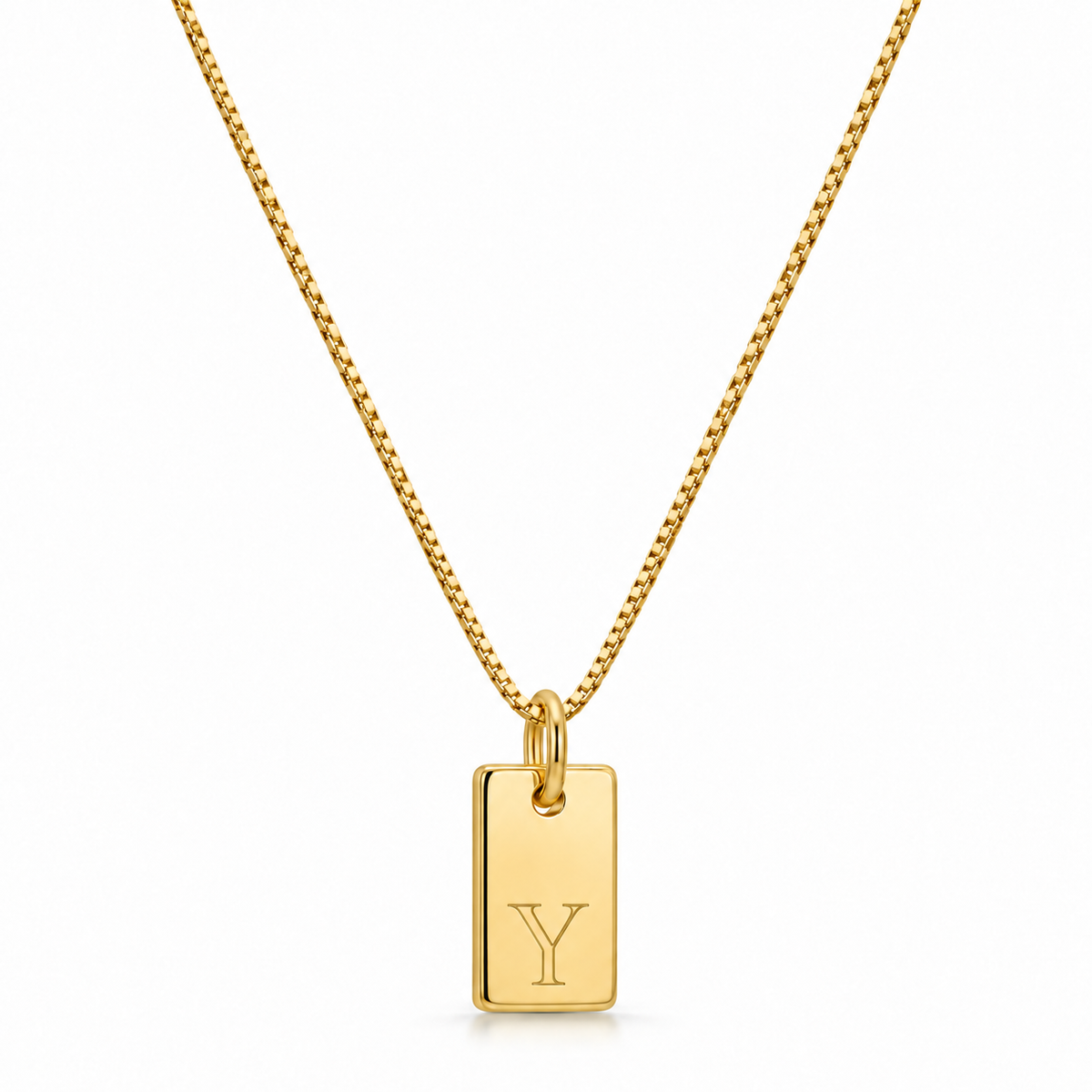 Flat Necklace - Gold