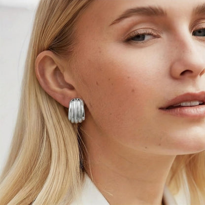 Delora Earrings - Silver