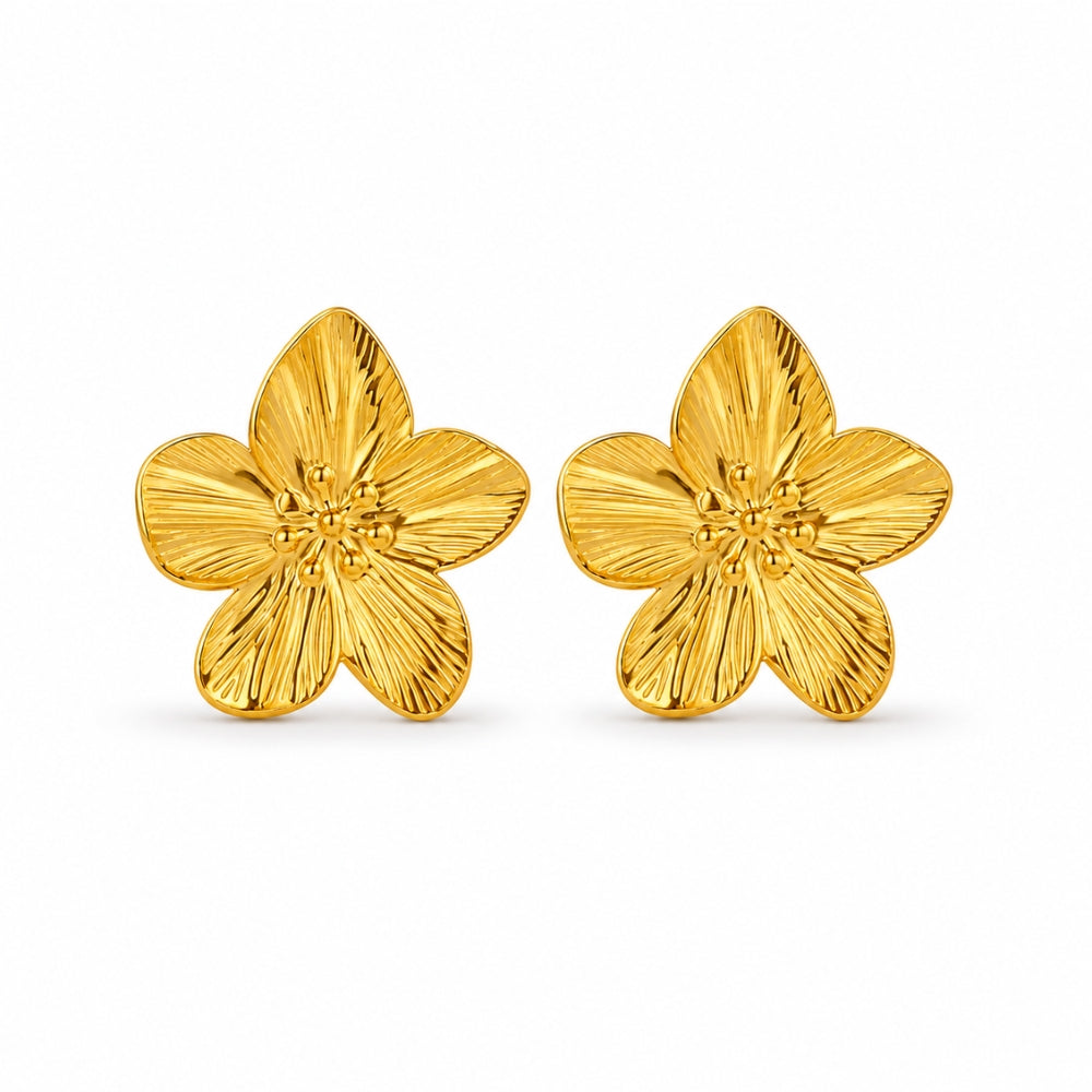 Elara Earrings - Gold