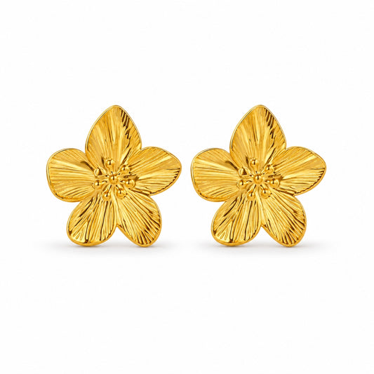 Elara Earrings - Gold