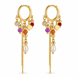 Ottilie Øreringe - Guld