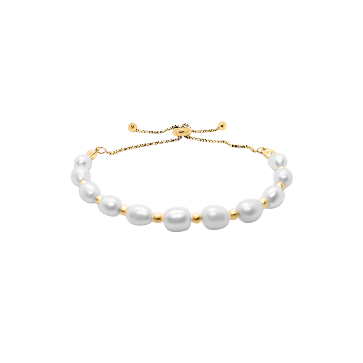 Zoey Pearl Bracelet - Gold