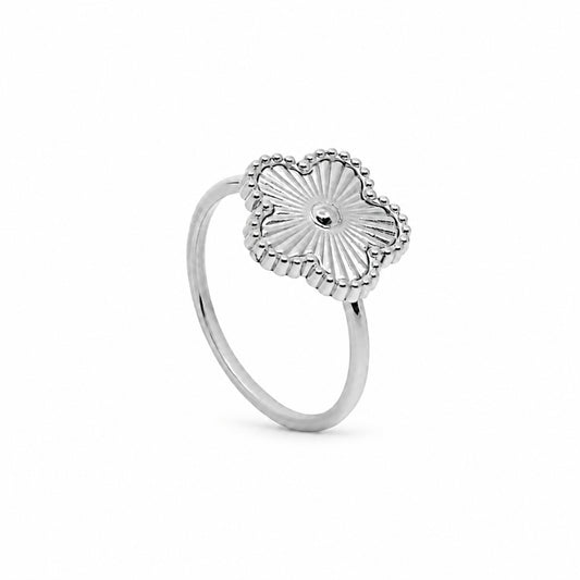 Evelia Bloom Ring - Zilver