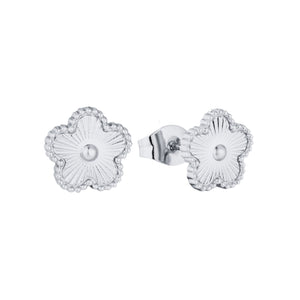 Evelia Bloom Studs - Silver