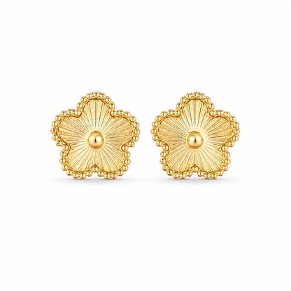 Evelia Bloom Studs - Gold