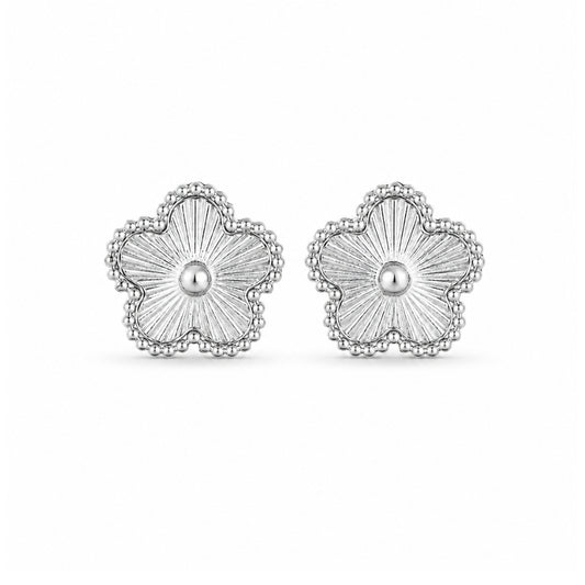 Evelia Bloom Ohrstecker - Silber