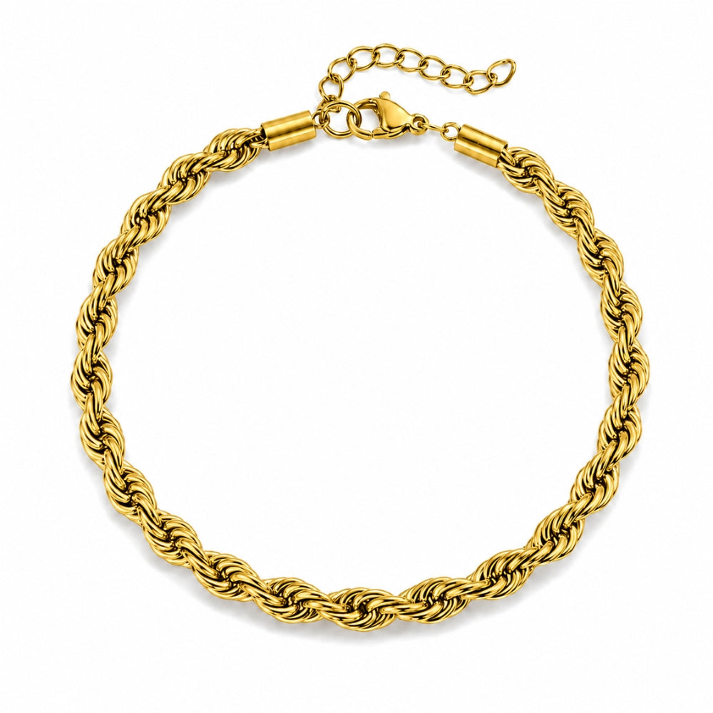 Touw Armband - Goud 5MM