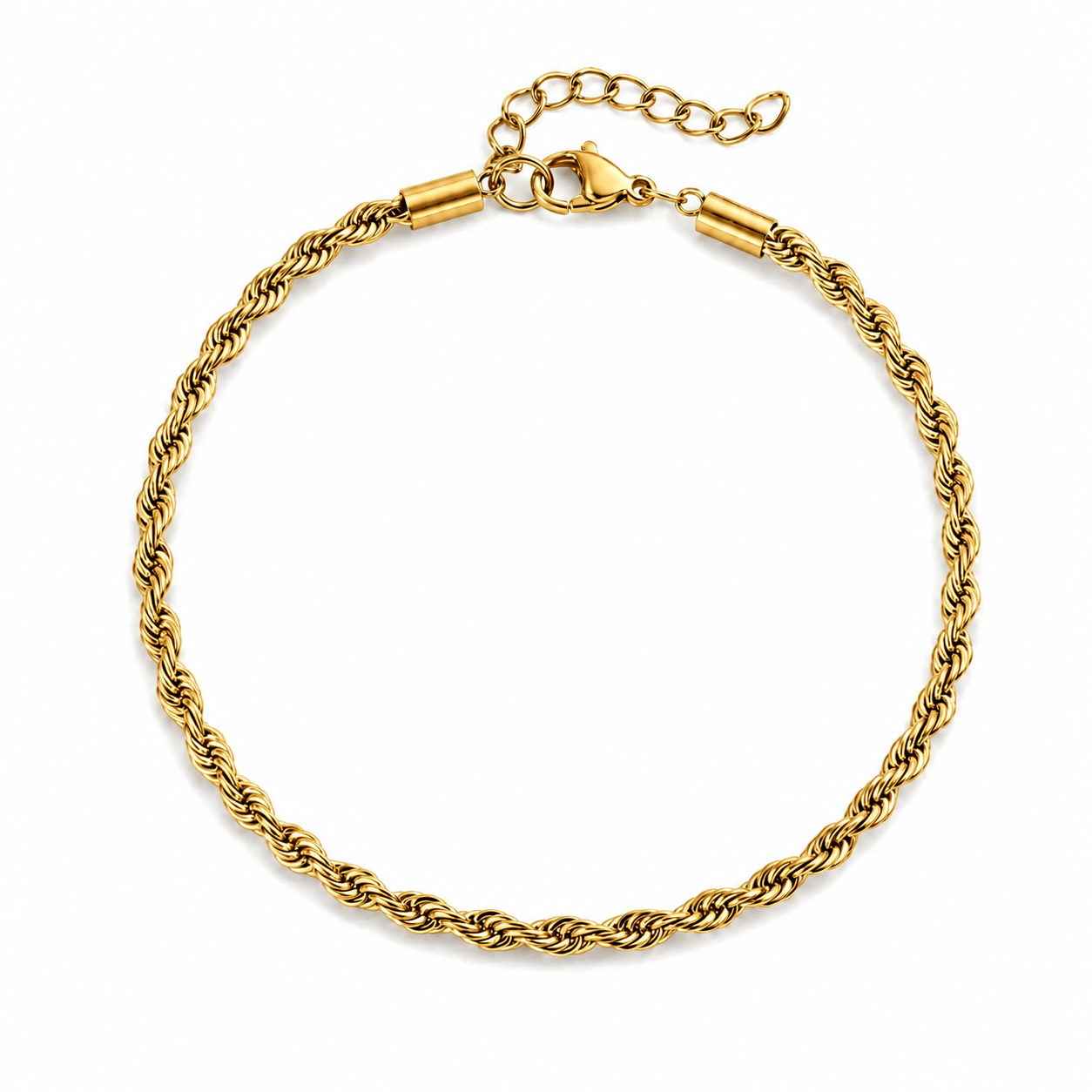 Seil Armband - Gold 3MM