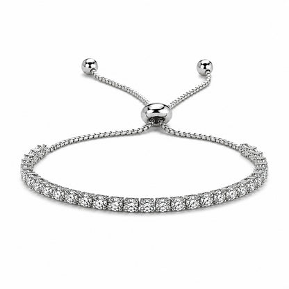 Tennisarmband Diamanten - Zilver