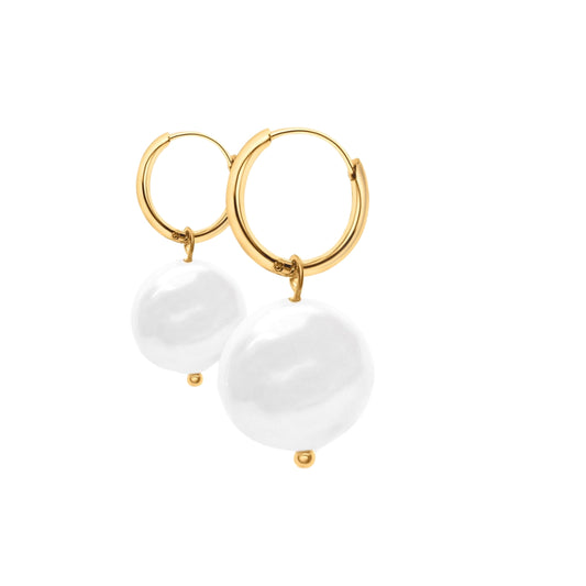 Ember Øreringe - Guld