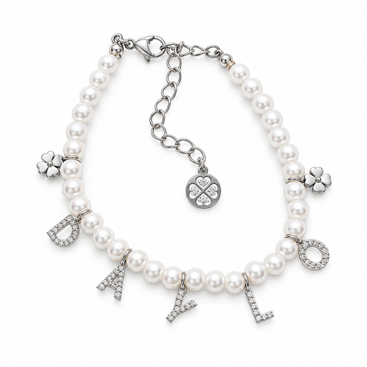 Pearl Bracelet - Silver