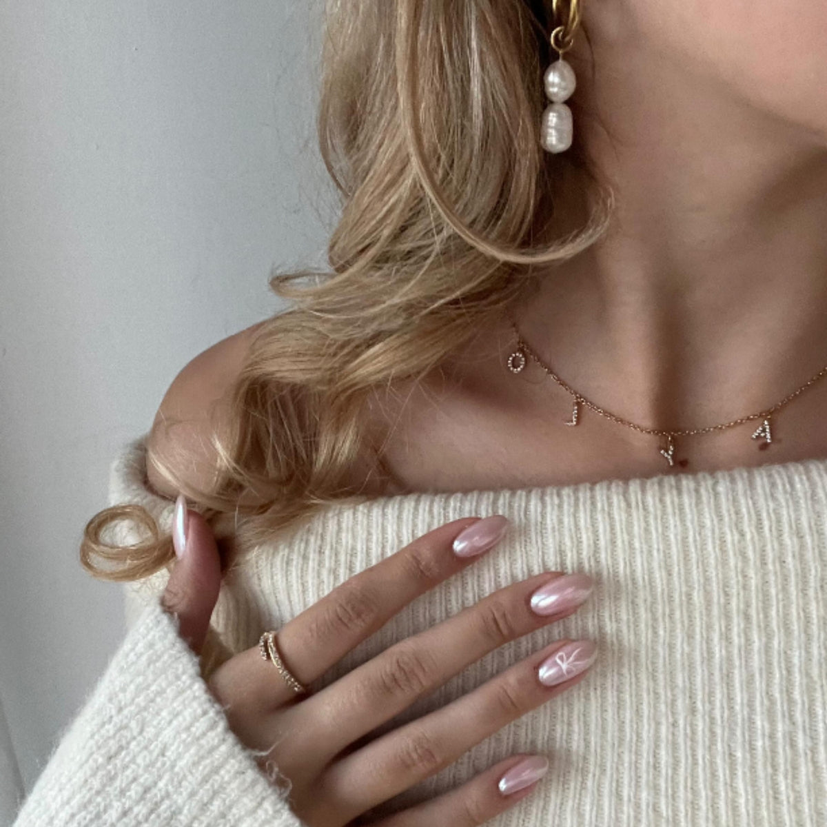 Diamond Necklace - Gold