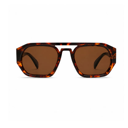 Axton Sonnenbrille - Leopard Braun