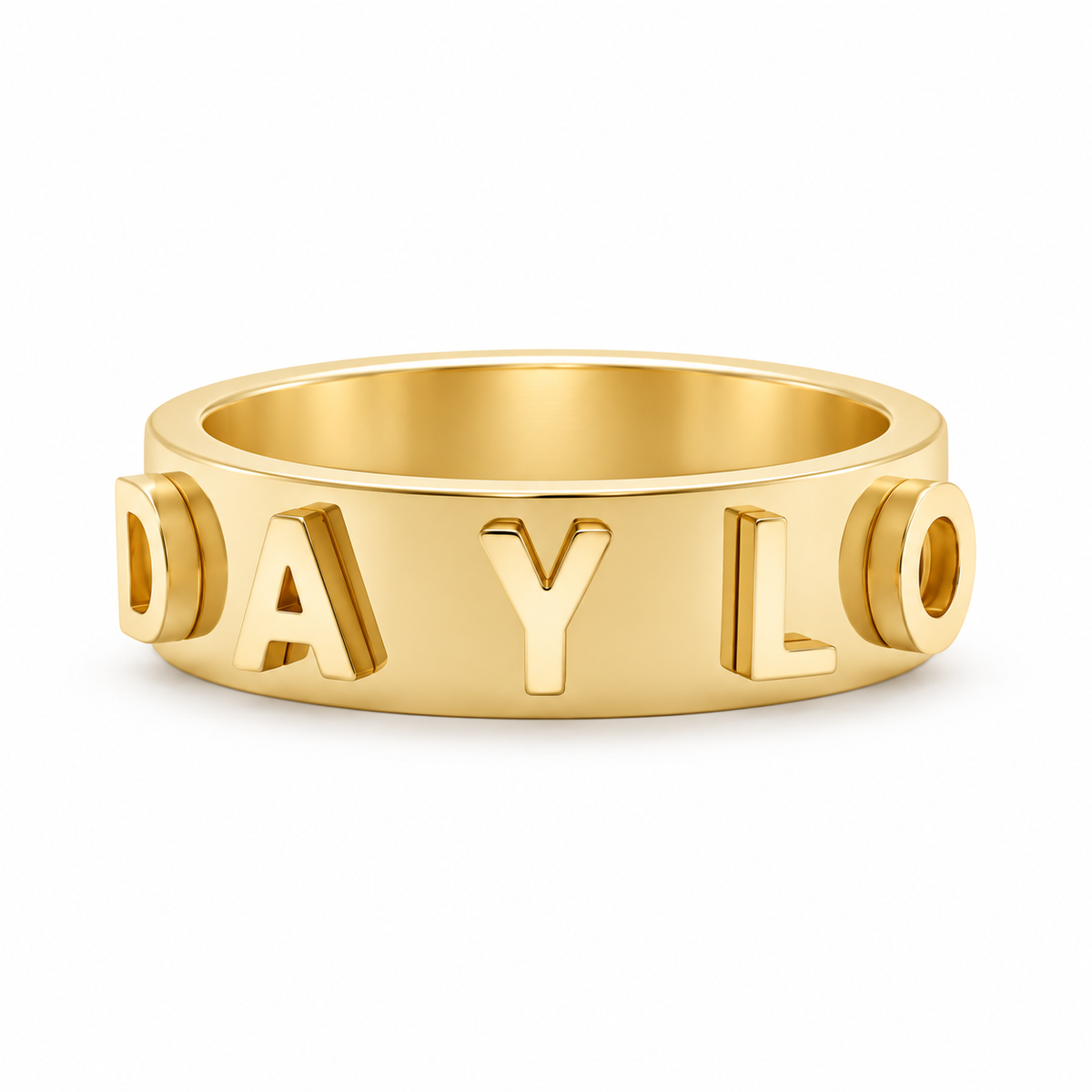 Signatur Ring - Guld
