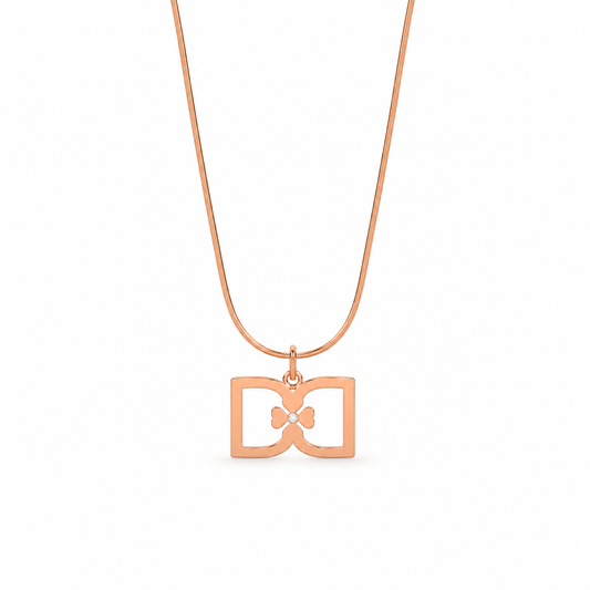 DD Necklace - Rose Gold
